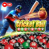 Cricket Ball Roulette bingo plus game